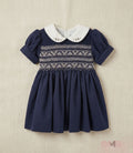 Abito bambina NAXOS 7830 Blu