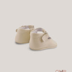 Scarpe culla  neonata PANYNO A2414 Beige A2414 SETA PORCELLANA PANYNO 