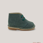 Polacchine bambino PANYNO B3533 Verde<BR/> B3533 SERRAJE VERDE PANYNO 
