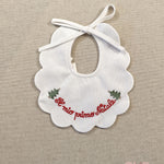 Bavetta neonati PEPECE' 321 Bianca 321 NATALE PEPECE' 