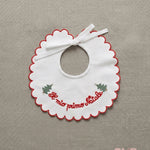 Bavetta neonata PEPECE' 322 Bianca 322 NATALE PEPECE' 