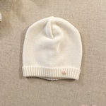 Cappello neonata PEPECE' 777111 Panna 777/111 BIANCO/ROSA PEPECE' 