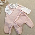 Set nascita neonata PEPECE' 940578307762 Rosa<BR/> 9405-7830-7762 ROSA PEPECE' 