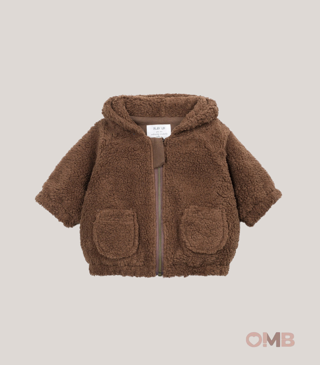 Cappotto neonato PLAY UP 1AT11401 Marrone 1AT11401 MARRONE PLAY UP 