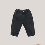 Jeans neonato PLAY UP 1AT11610 Nero<BR/> 1AT11610 D006 PLAY UP 