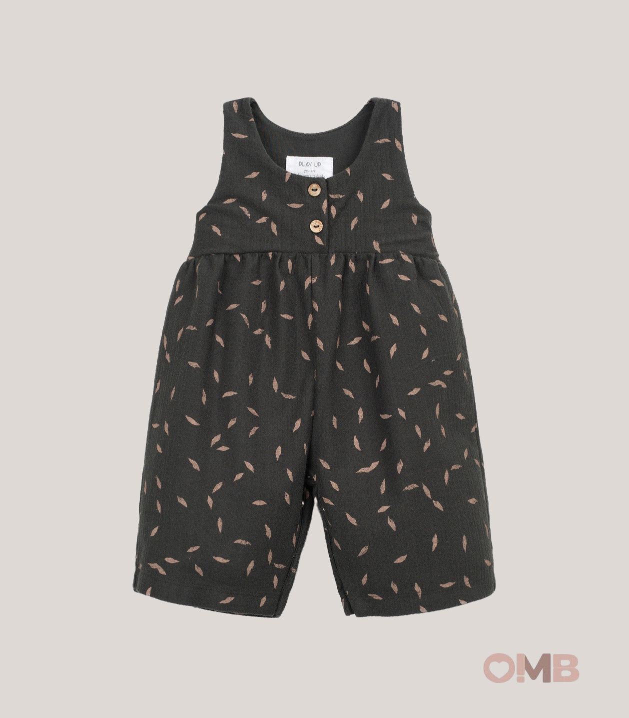 Salopette neonata PLAY UP 2AT11501 Grigia 2AT11501 GRIGIO PLAY UP 