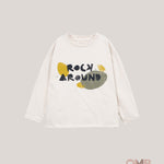T-shirt bambino PLAY UP 3AT11001 Crema 3AT11001 091ROCKY PLAY UP 