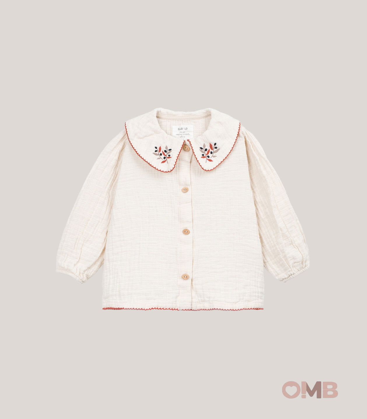 Camicia bambina PLAY UP 4AT11250 Crema 4AT11250 CREMA PLAY UP 