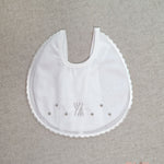 Bavetta neonato PRIMODI BEBE 4703B Bianca 4703B TRECCIA PRIMODI BEBE 