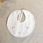 Bavetta neonato Primo di Bebe 4712 panna tortora 4712B PANNA PRIMODI BEBE 