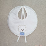 Bavetta neonato PRIMODI BEBE 4721B Bianca 4721B ORSETTO PRIMODI BEBE 