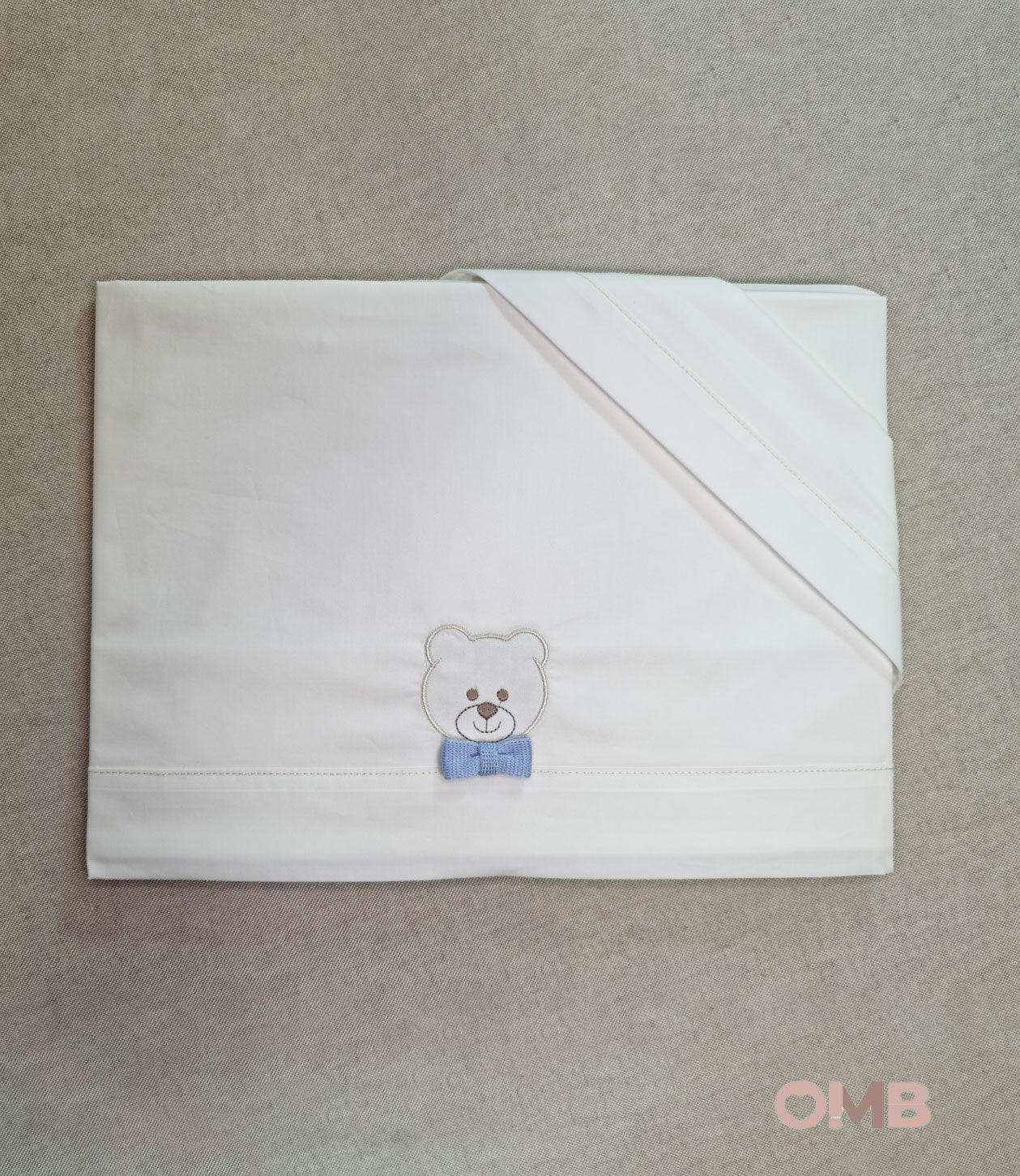 Lenzuola neonato PRIMODI BEBE 4721L Bianca<BR/> 4721L ORSETTO PRIMODI BEBE 