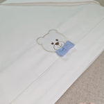 Lenzuola neonato PRIMODI BEBE 4721L Bianca<BR/> 4721L ORSETTO PRIMODI BEBE 