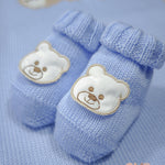 Set nascita neonato Primo di bebè 4721 cielo 4721 ORSETTO PRIMODI BEBE 