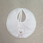 Bavetta neonata PRIMODI BEBE 4722B Bianca 4722B ORSETTO PRIMODI BEBE 