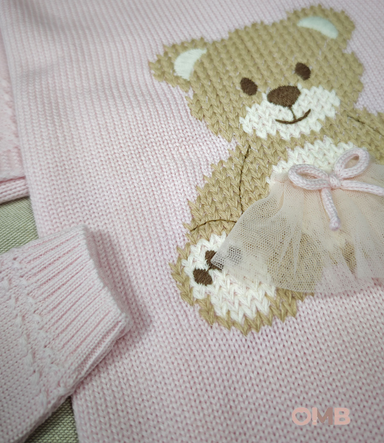 Set nascita neonata Primo di bebè 4722 rosa 4722 ORSETTO PRIMODI BEBE 