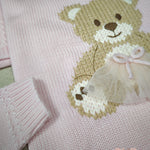 Set nascita neonata Primo di bebè 4722 rosa 4722 ORSETTO PRIMODI BEBE 