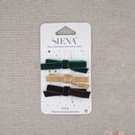 Fermagli bambina SIENA 6119 Verde beige marrone<BR/> 6119 MARR/VERDE SIENA 