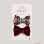 Set mollette bambina SIENA 6590 Bordeaux 6590 BORDEAU SIENA 