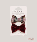 Set mollette bambina SIENA 6590 Bordeaux