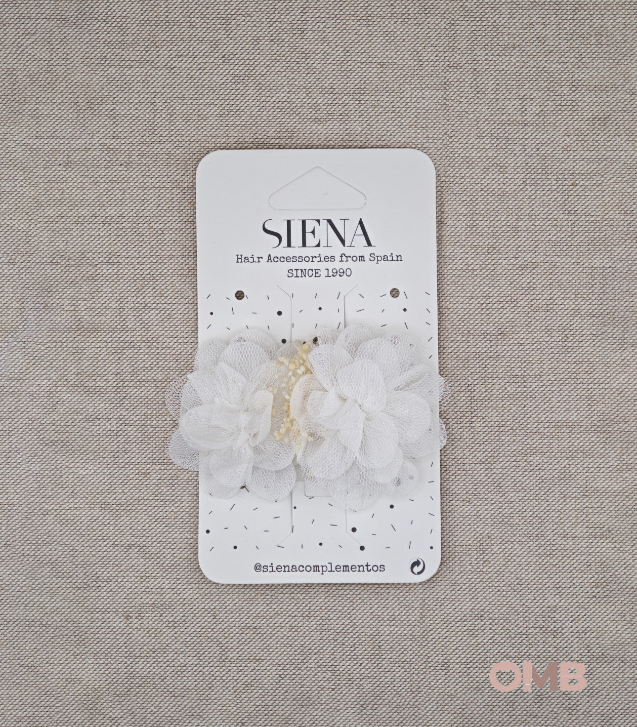 Fermaglio bambina SIENA 7031 Bianco 7031 BIANCO SIENA 