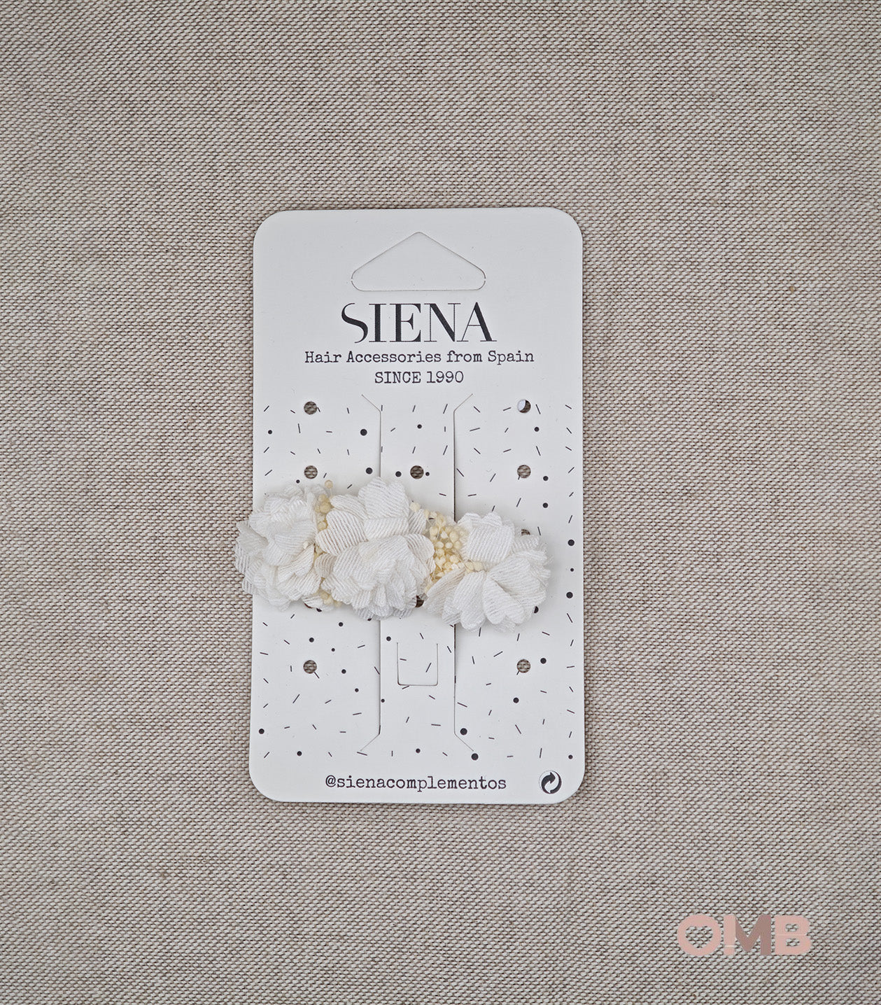 Fermaglio bambina SIENA 7074 Bianco 7074 BIANCO SIENA 
