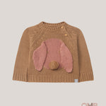 Maglione neonata SNUG 005140 Beige 005140. BEIGE/ROSA SNUG 