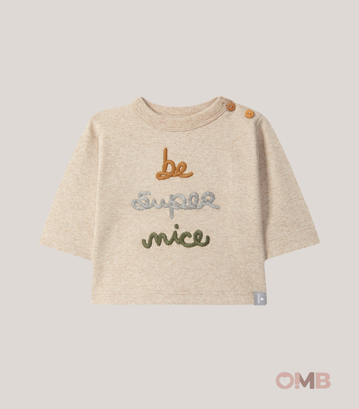 T-shirt neonato SNUG 010G24 Beige 010G24 BEIGE SNUG 