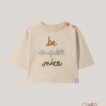 T-shirt neonato SNUG 010G24 Beige 010G24 BEIGE SNUG 
