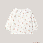 Camicia neonata SNUG 090J37A Bianca 090J37A FIORI SNUG 