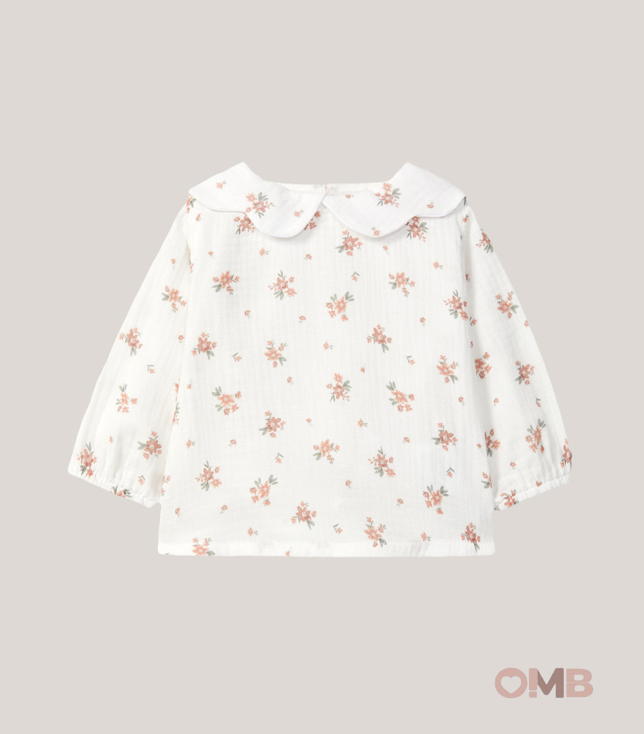 Camicia neonata SNUG 090J37 Bianca 090J37 FIORI SNUG 