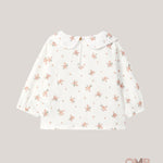 Camicia neonata SNUG 090J37 Bianca 090J37 FIORI SNUG 