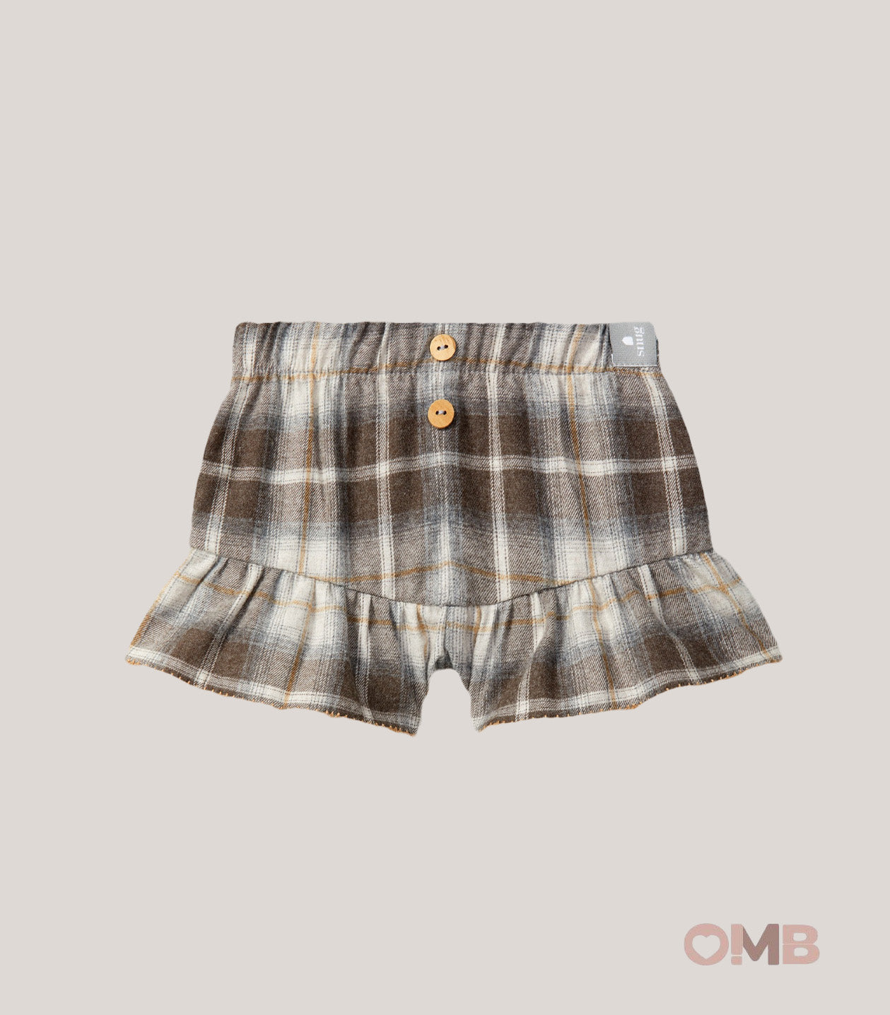 Shorts neonata SNUG 132R42A Marrone 132R42A QUADRI SNUG 