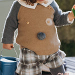 Shorts neonata SNUG 132R42A Marrone 132R42A QUADRI SNUG 