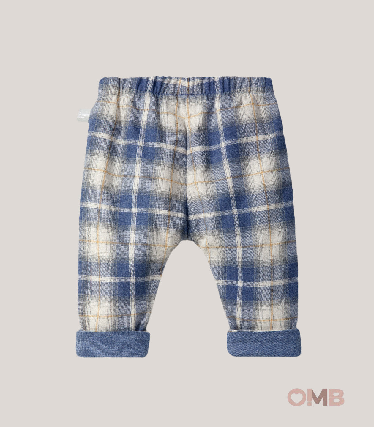 Pantalone neonato SNUG 133R42A Blu 133R42A QUADRI SNUG 