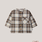 Camicia neonato SNUG 134R42A Marrone 134R42A QUADRI SNUG 