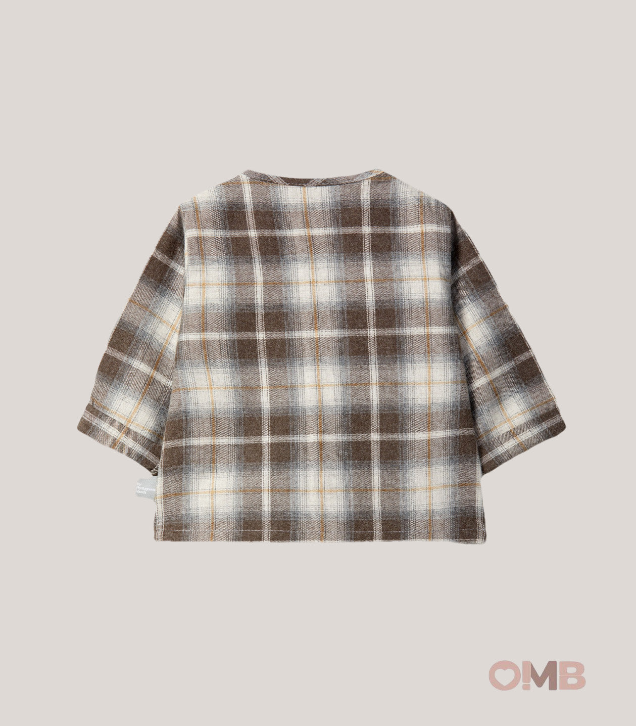 Camicia neonato SNUG 134R42 Marrone 134R42 QUADRI SNUG 