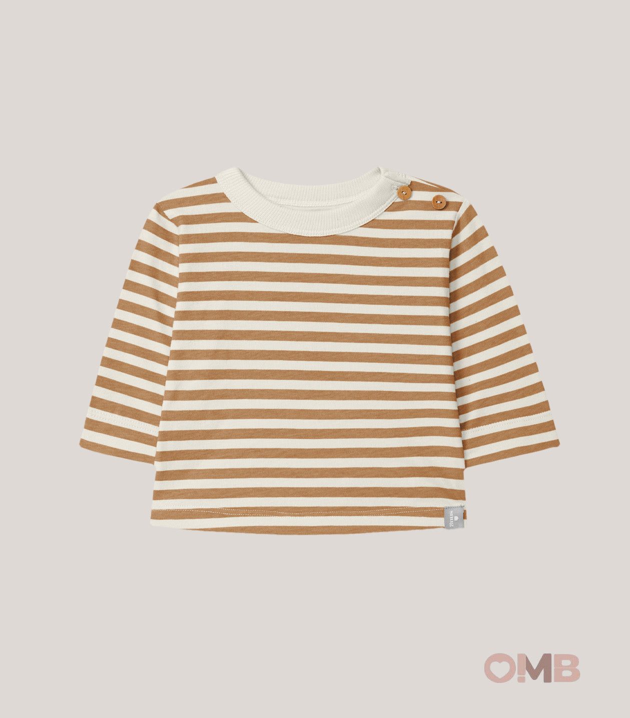 T-shirt neonato SNUG 82G53A Beige 82G53A RIGA SNUG 