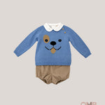 Completo neonato YOEDU 0206 Azzurro 0206 CELESTE YOEDU 