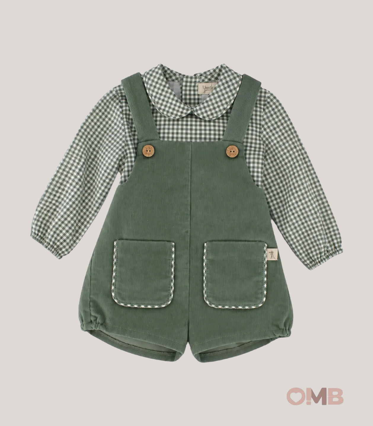 Completo neonato YOEDU 1016 Verde<BR/> 1016 VERDE YOEDU 