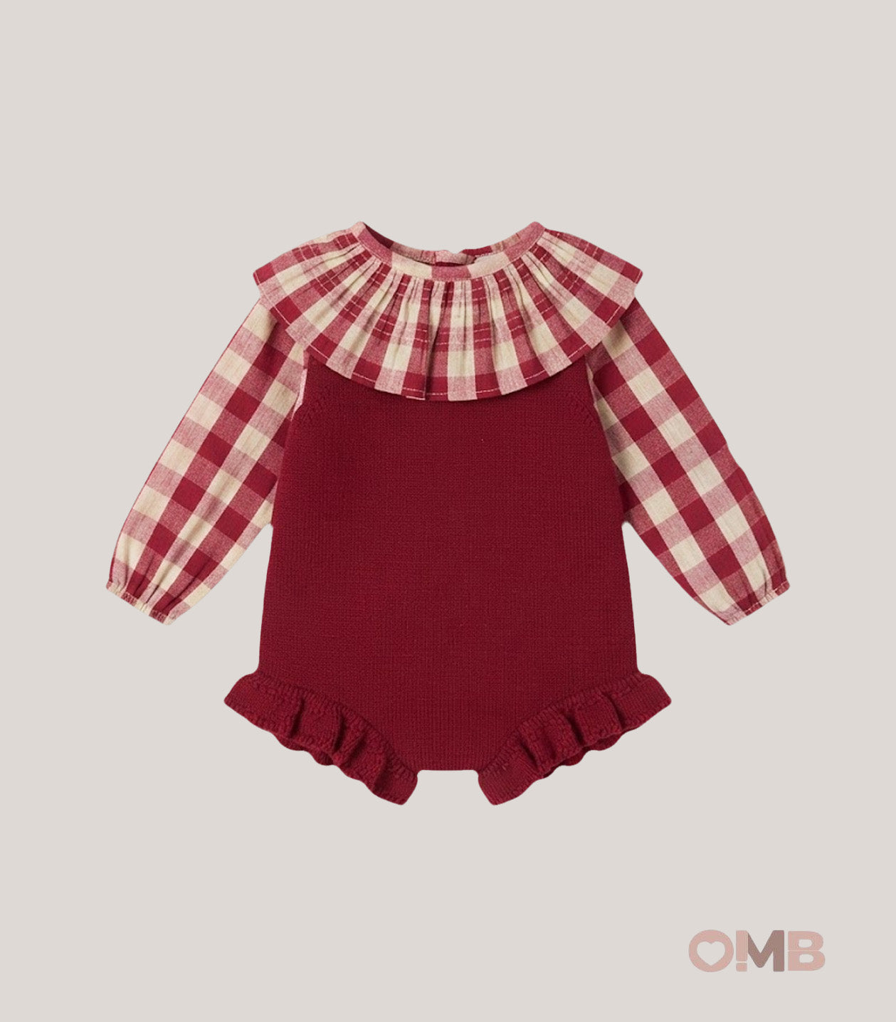 Completo neonata YOEDU 1804 Bordeaux 1804 BORDEAU YOEDU 