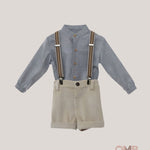 Completo neonato YOEDU 1850 Beige 1850 BEIGE YOEDU 