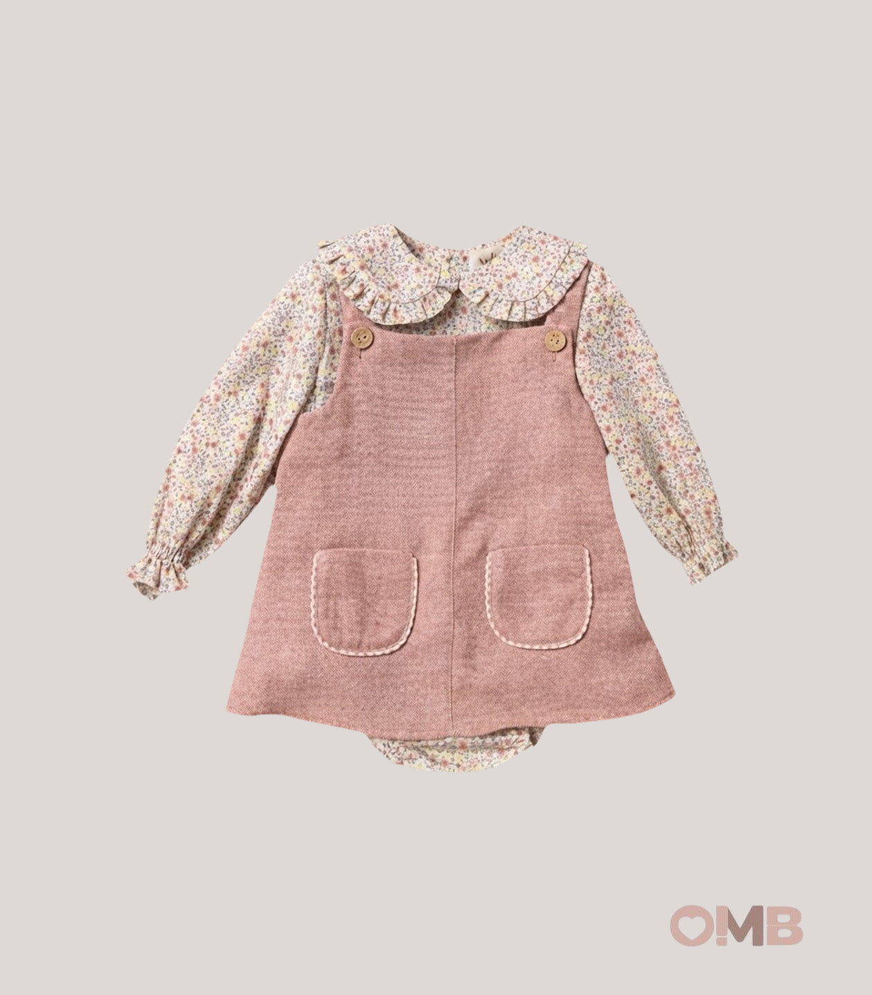 Completo neonata YOEDU 2232 Rosa<BR/> 2232 ROSA YOEDU 