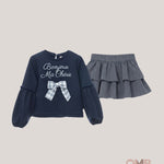 Completo bambina YOEDU 2255 Blu 2255 BLU YOEDU 