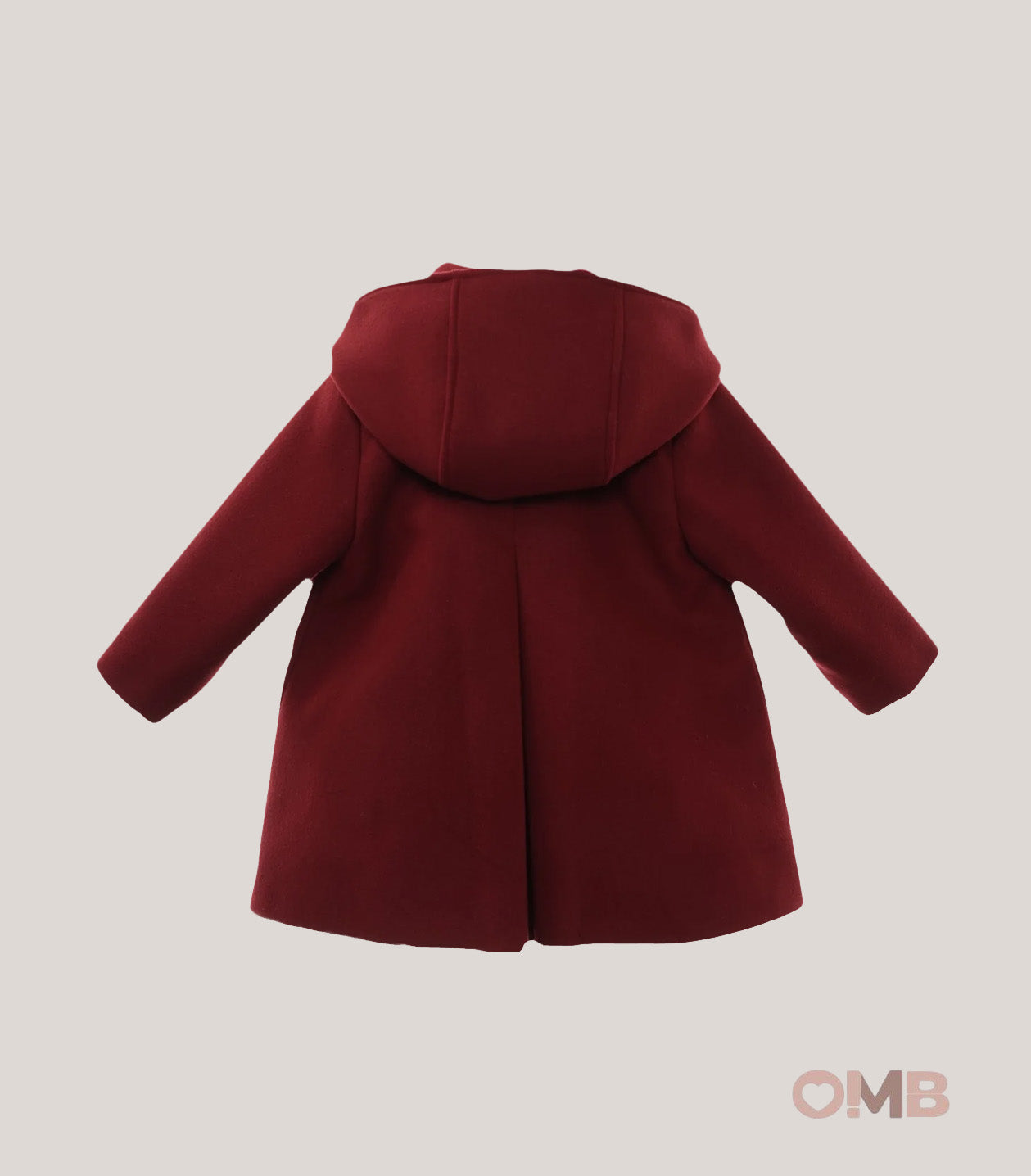 Cappotto neonata YOEDU 3981 Bordeaux 3981 BORDEAU YOEDU 