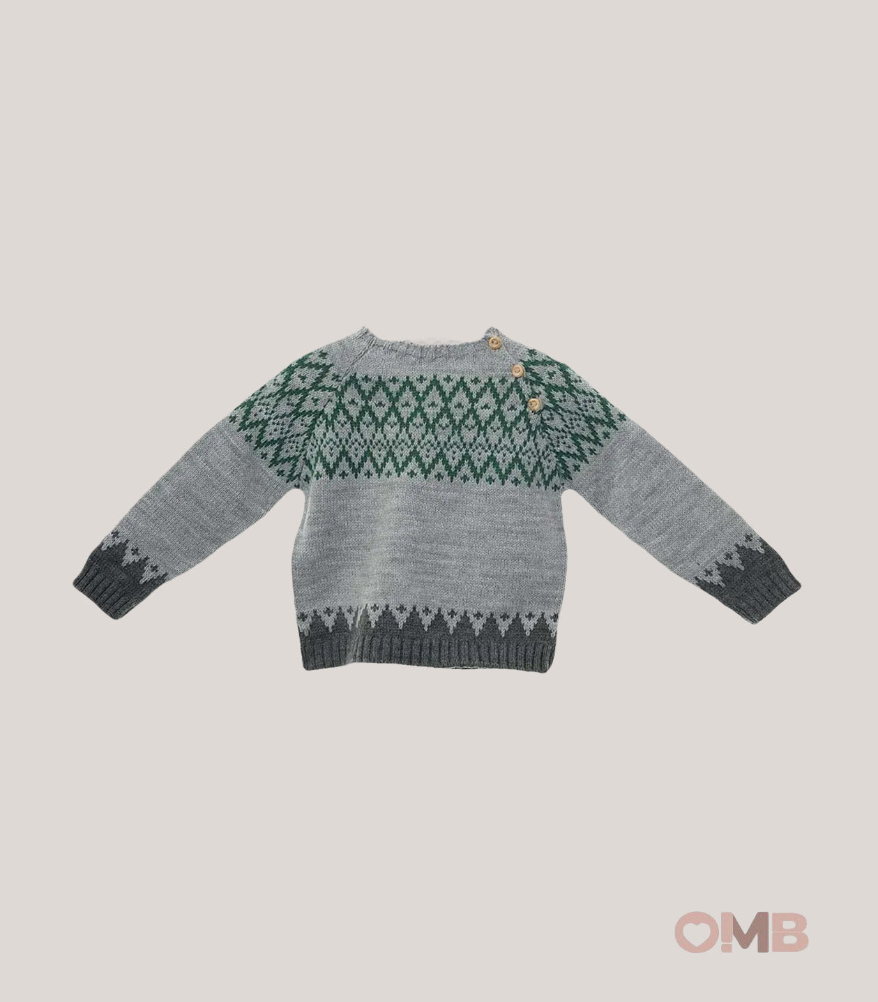 Maglione neonato YOEDU 9505 Grigio 9505 GRIGIO YOEDU 