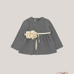 Maglia neonata ZHOE & TOBIAH KTL5 Grigia KTL5 GRIGIO ZHOE & TOBIAH 