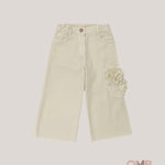 Pantalone bambina ZHOE & TOBIAH PAN1 Naturale PAN1 NATURALE ZHOE & TOBIAH 