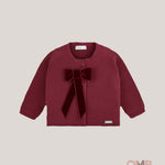 Cardigan neonata CONDOR 505010 Bordeaux 505.010 575 CONDOR 