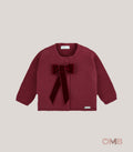 Cardigan neonata CONDOR 505010 Bordeaux